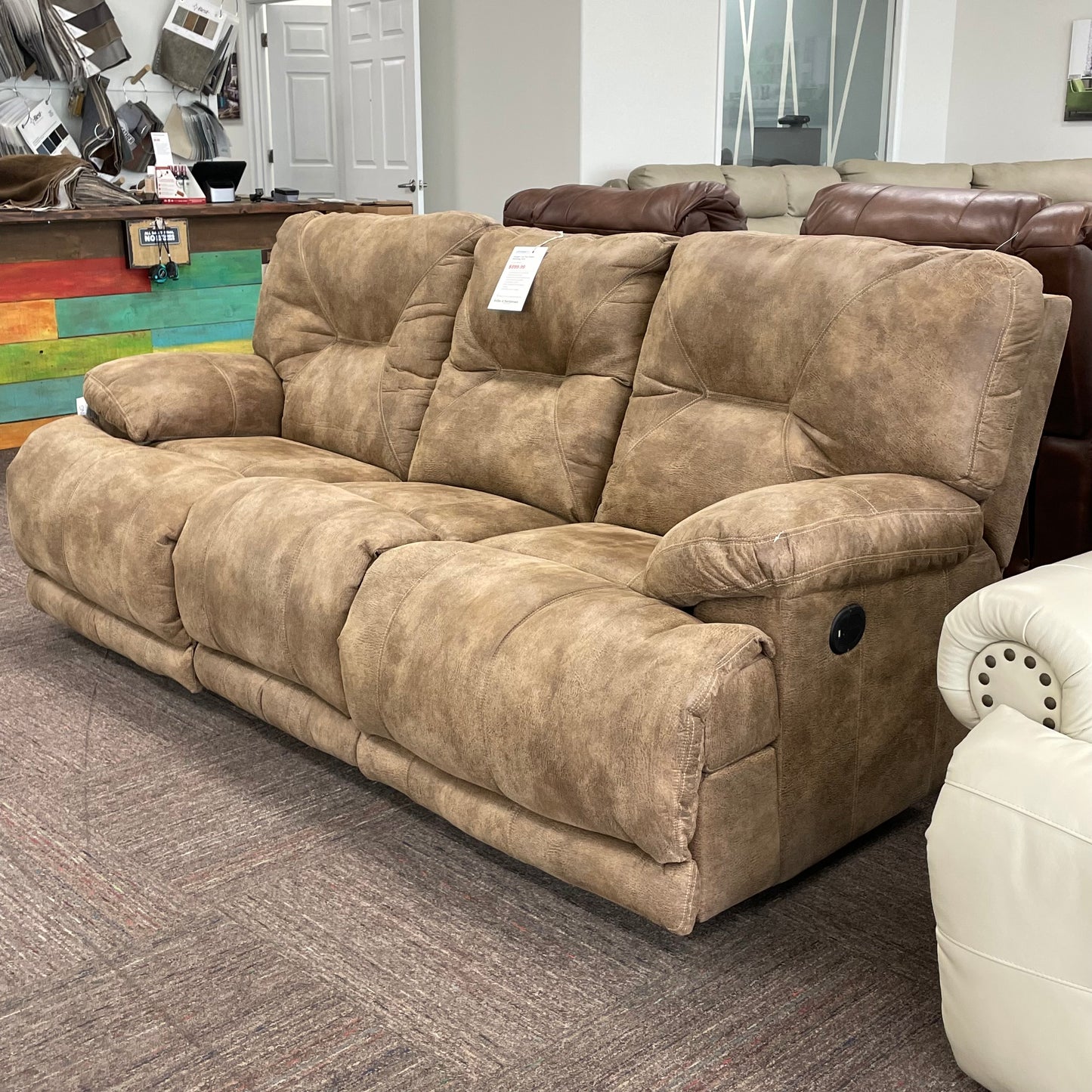 Voyager Lay Flat Power Reclining Sofa