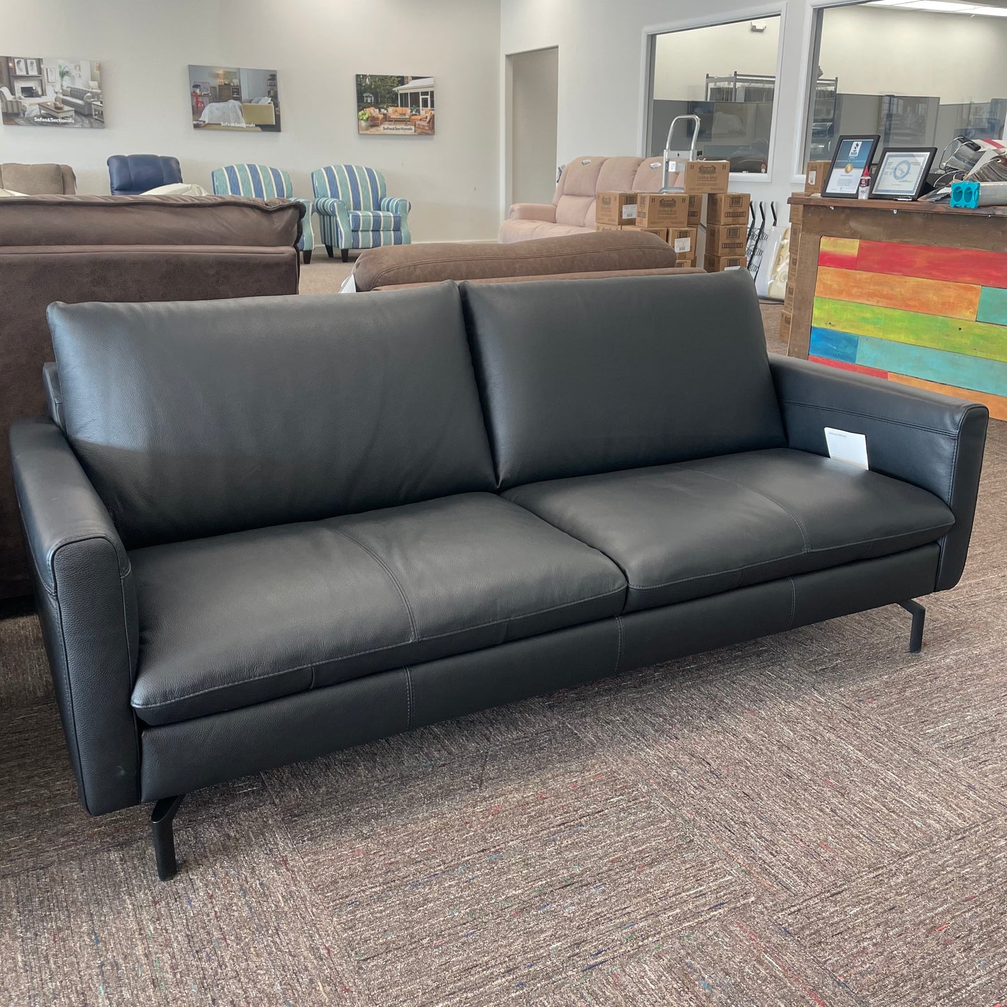 Premura Leather Sofa