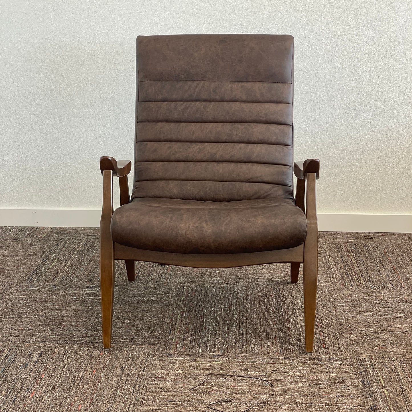Hans Leather Chair & Ottoman