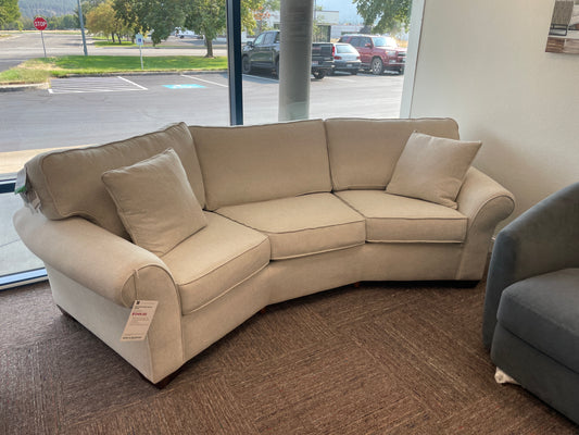 Vail Conversation Sofa in Vanilla