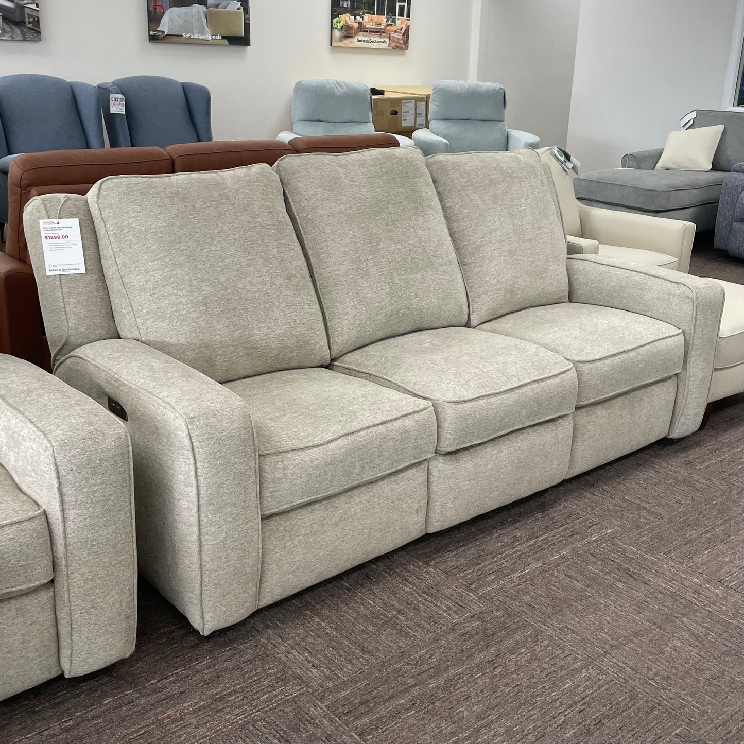 City Limits 2pc Reclining Living Room Set