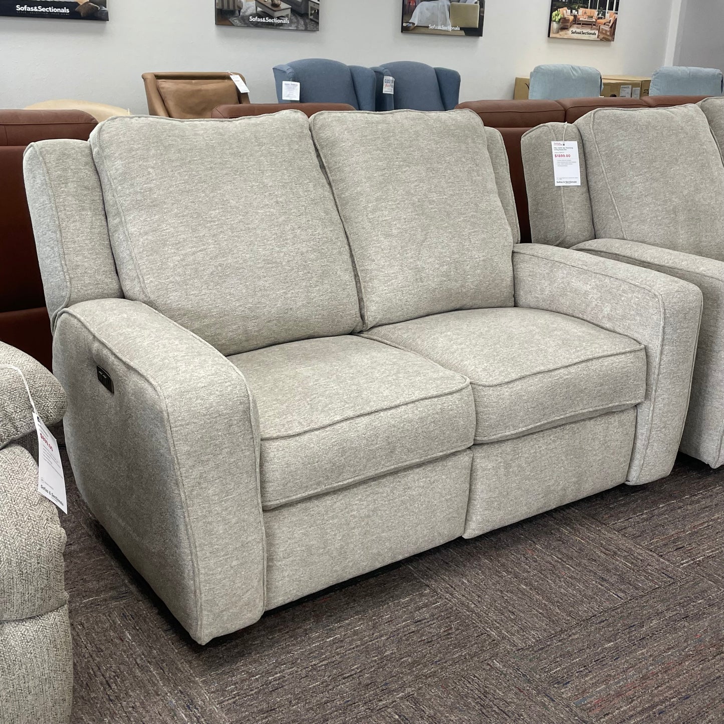 City Limits 2pc Reclining Living Room Set