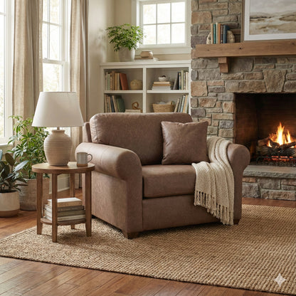 Henry 6pc Leather Sectional w/Bonus Features