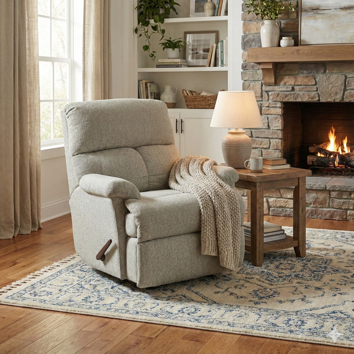 Henry 6pc Leather Sectional w/Bonus Features