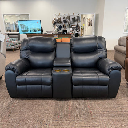 Regent 75" Reclining Console Loveseat