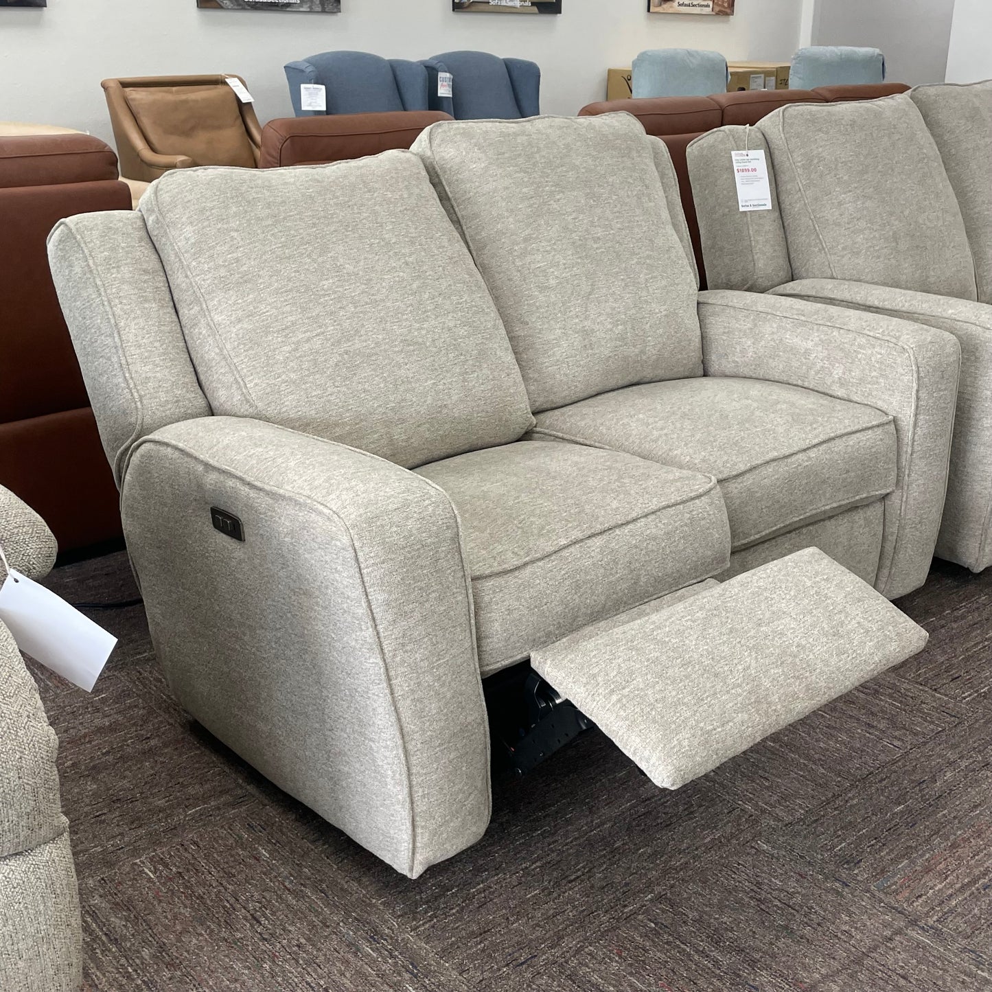 City Limits 2pc Reclining Living Room Set