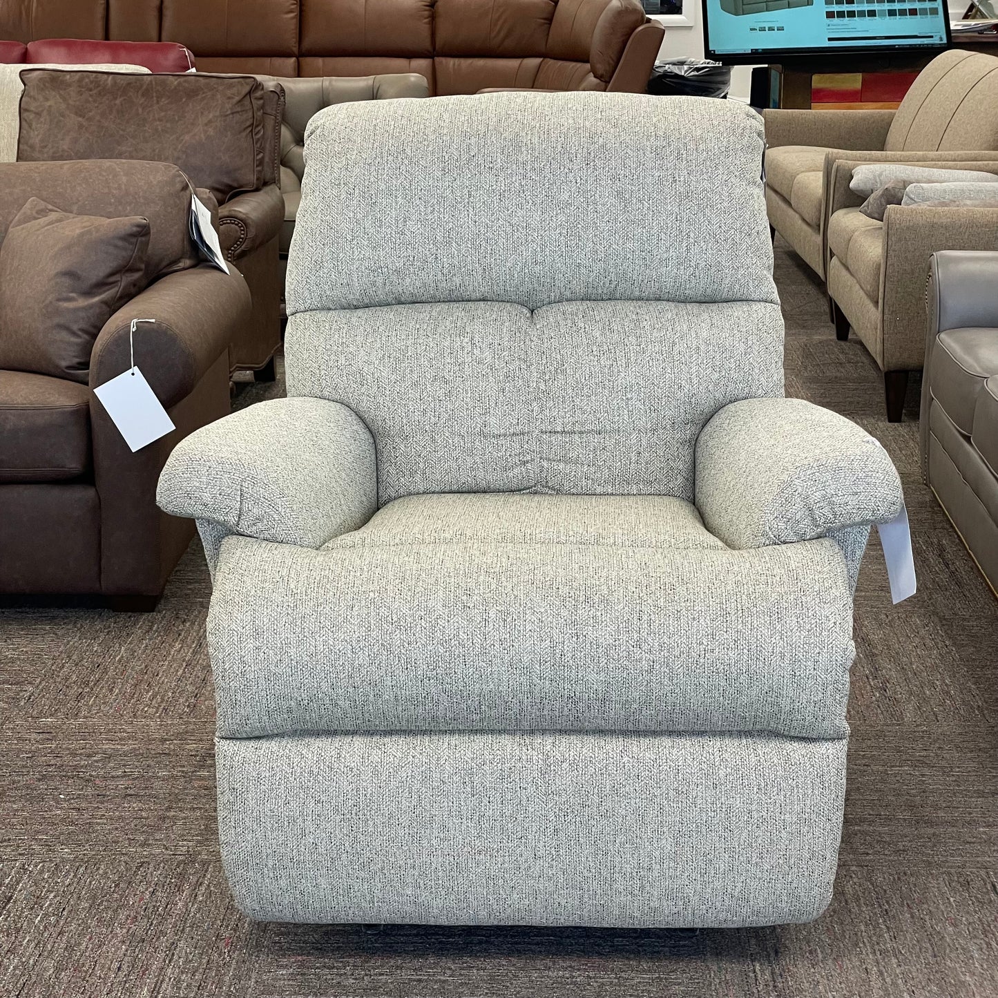 Henry 6pc Leather Sectional w/Bonus Features