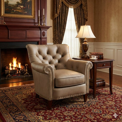 Henry 6pc Leather Sectional w/Bonus Features