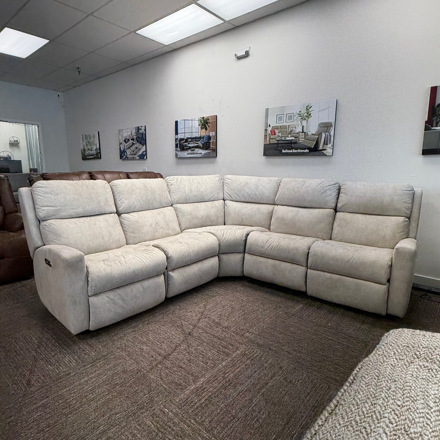 Catalina 5pc Power Reclining Sectional