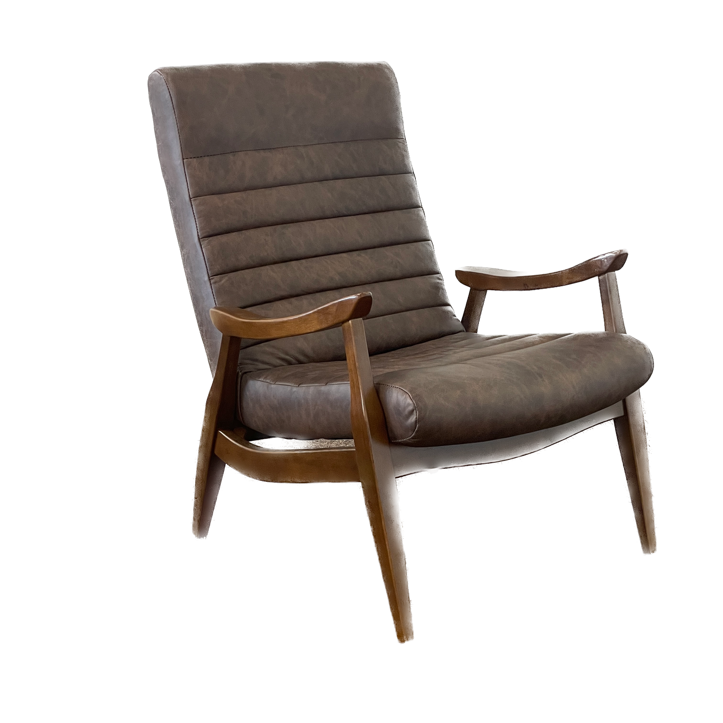 Hans Leather Chair & Ottoman
